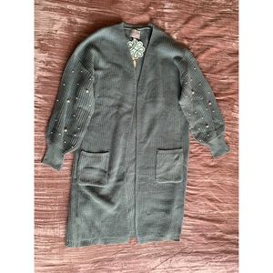 Dusty Seafoam Cardigan